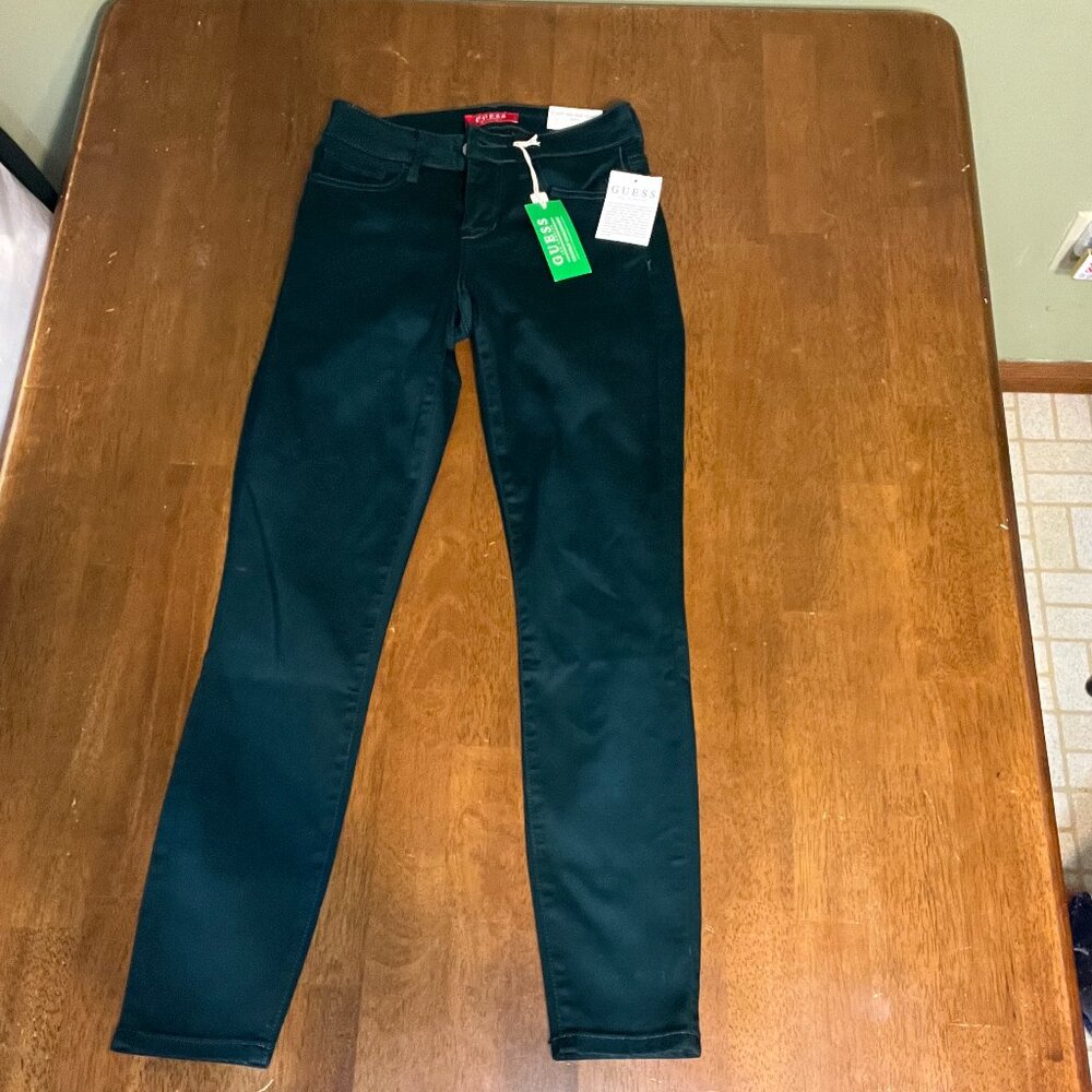 Guess | Dark Green | Eco Stretch Skinny Jeans